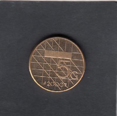 Beschrijving: 5 Gulden Beatrix